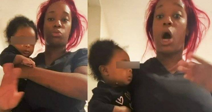 美國一名母親為了去夜店，把嬰兒丟給Uber司機。（圖／翻攝X／＠DailyLoud）