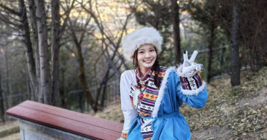 林莎接下《大陸尋奇》主持棒。（圖／中視提供）