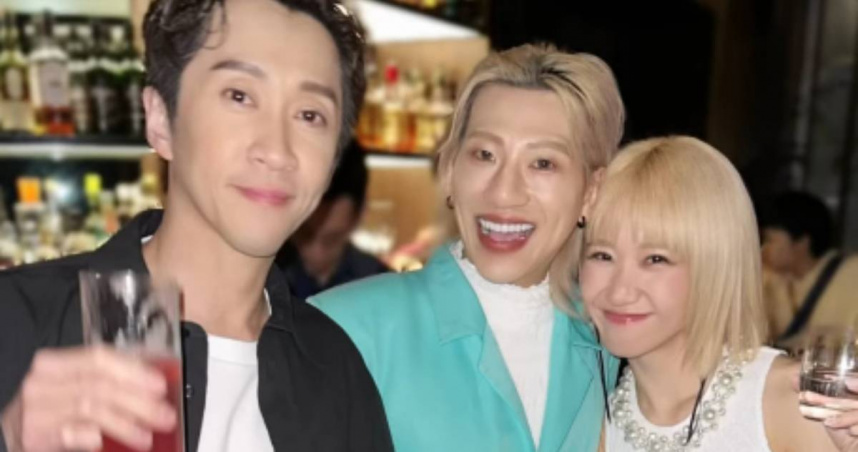 嘻小瓜參加陳漢典與Lulu的婚禮。（圖／翻攝自Instagram@kuakua_0629）