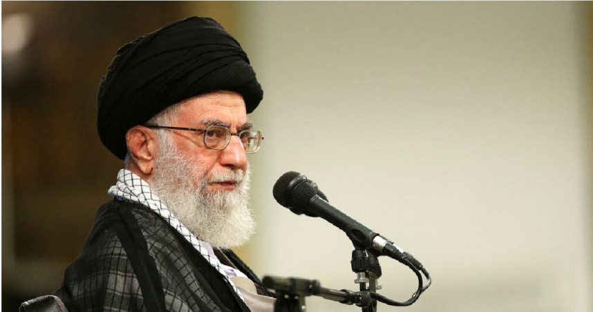 伊朗最高領袖哈米尼（Ali Khamenei）。（圖／達志／美聯社）