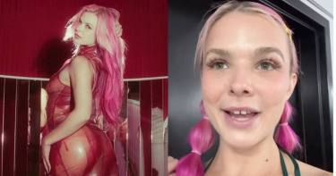 脫衣舞孃達姿表示，有美軍前來消費時透露「下周就要部署」。（圖／翻攝IG／＠cgetsnakey）