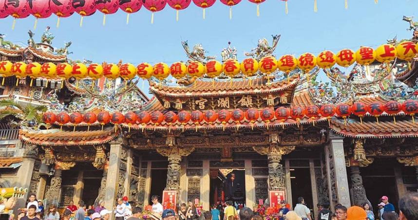 今年大甲鎮瀾宮媽祖遶境於17日晚間10點05分起駕。（示意圖／報系資料照）