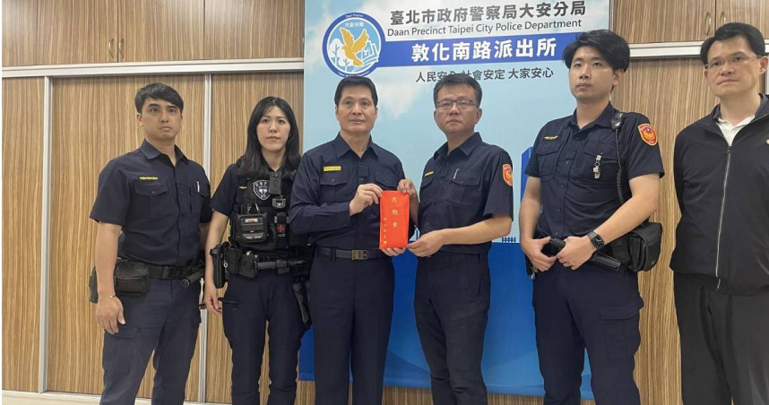 男持BB槍搶銀行！警15分鐘火速壓制　北市警局長慰勞有功人員