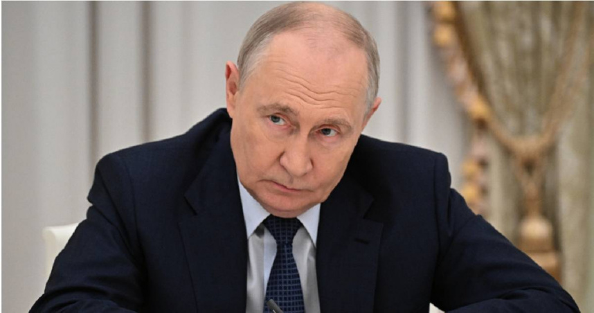 俄羅斯總統普丁（Vladimir Putin）。（圖／達志／美聯社）