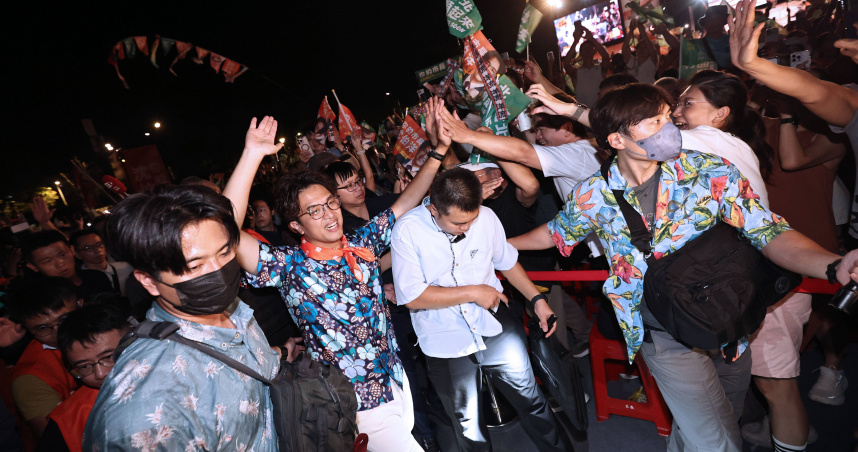 綠營掀起「洋流旋風」，恐怕會衝擊藍營議員席次。（圖／報系資料照）