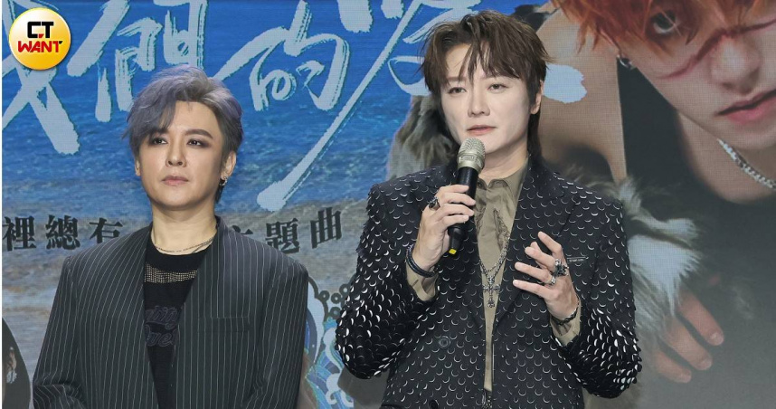 阿沁監製音樂戲劇《我們的愛：逝青春》，把自己人生故事改編成劇。（圖／楊澍攝）