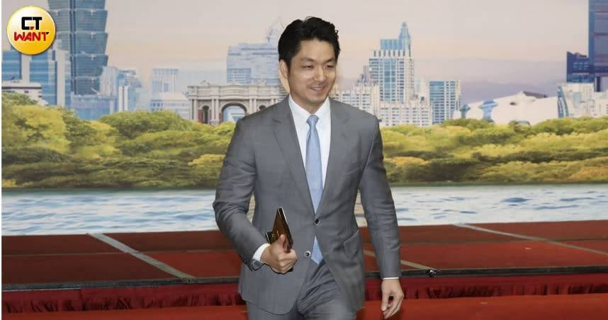 北市府小內閣改組引入多位年輕與女性成員，市長蔣萬安期待為團隊注入活力與創意。（圖／劉耿豪攝）