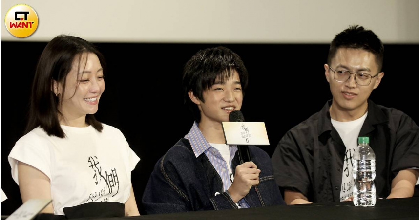 白潤音在《與惡》第二季表現出彩。（圖／侯世駿攝）