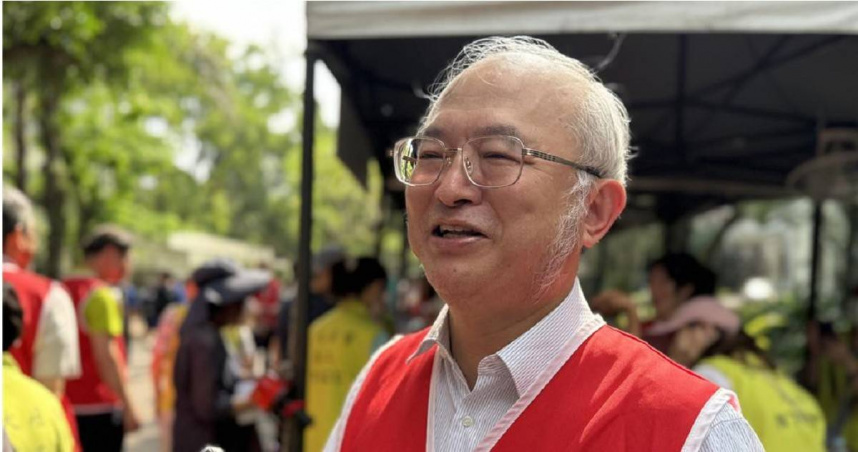 台大醫院院長吳明賢今（17日）出席130周年院慶活動。（圖／中國時報林周義攝）