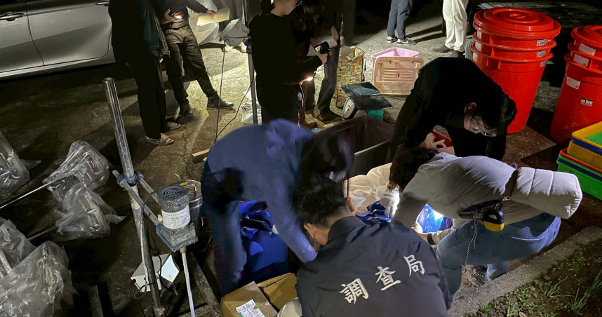 調查局破獲高屏地區毒品大案。（圖／翻攝畫面）