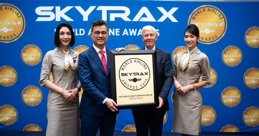 星宇航空首度獲得Skytrax五星評等。（圖／翻攝自社群網站X）