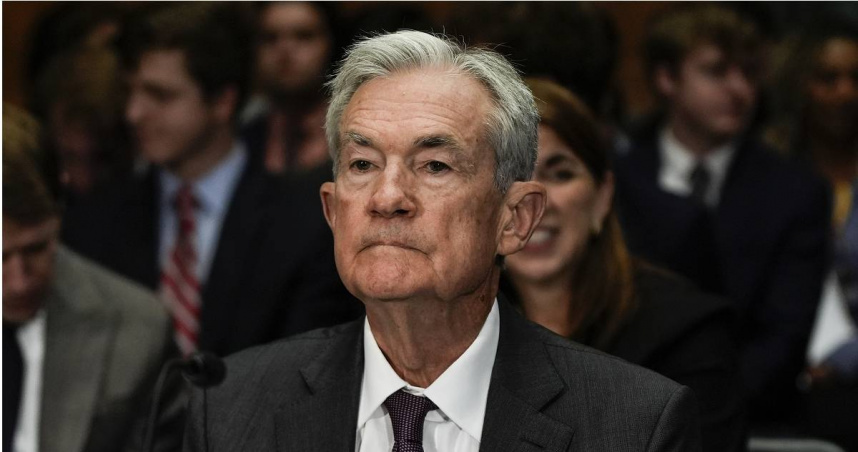 聯準會（Fed）主席鮑威爾。（圖／達志／美聯社）