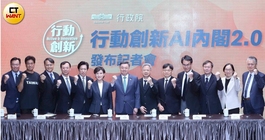 卓榮泰表示，自己虛心請求外界給新團隊時間，當新隊形調整出來時，那就是個新團隊，而不是小調整，「給我們時間，我有信心」。（圖／劉耿豪攝）