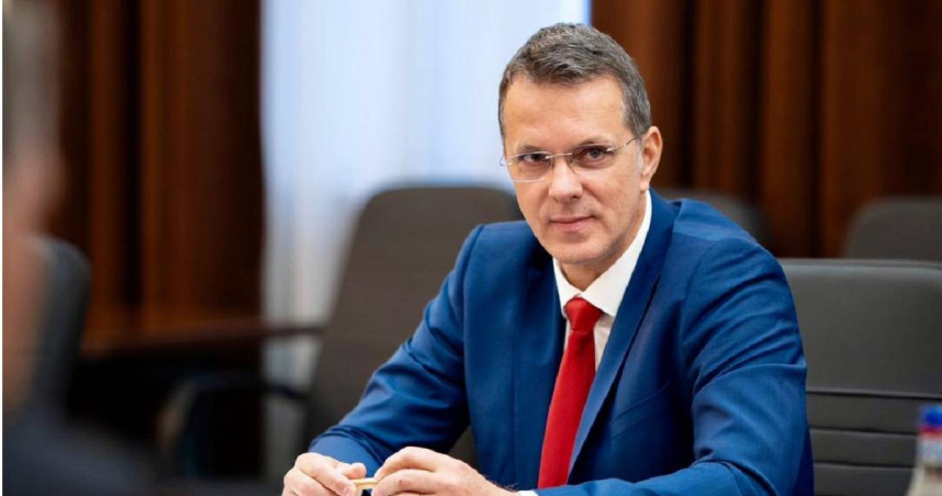 羅馬尼亞副總理兼國防部長莫斯特亞努。（圖／翻攝自Facebook／Ionuț Moșteanu）