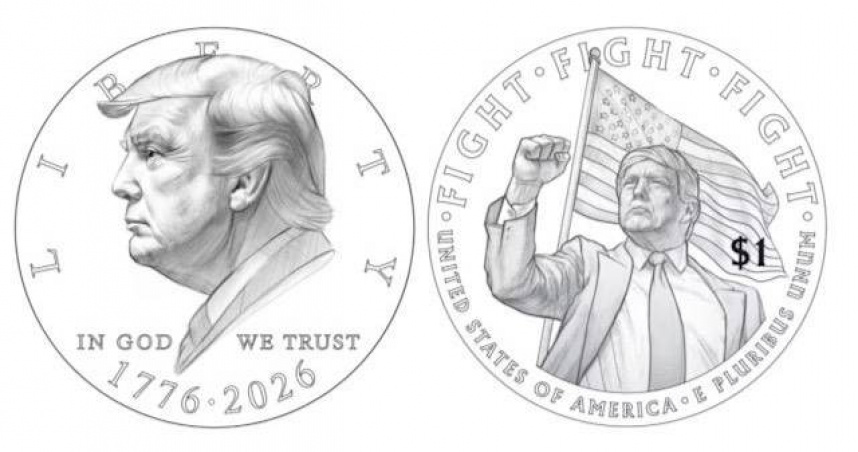 硬幣設計圖片。（圖／X@SteveGuest）