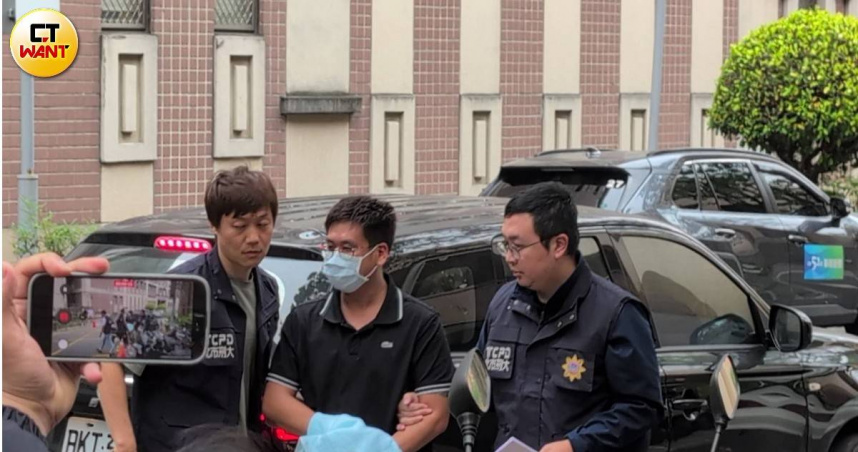 小崔拖吊負責人崔博翔因不合理收價，遭北市刑大逮捕送辦。（圖／林冠吟攝）