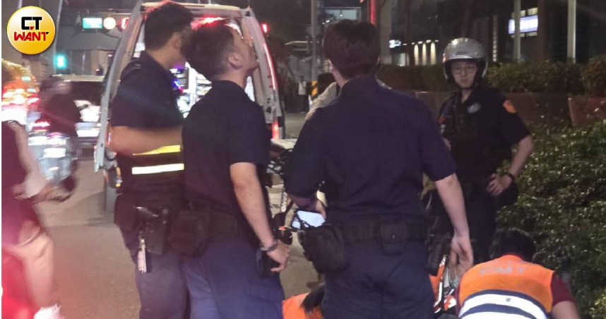 獨／北市承德路天橋驚傳墜落事故　10歲童跌落急送醫