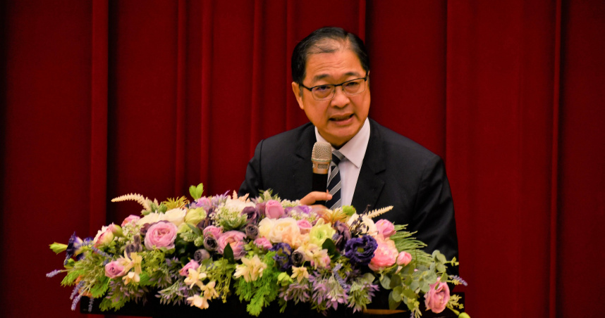 法務部長鄭銘謙要求政風人員守護國家安全與機關安定。（圖／法務部提供）。