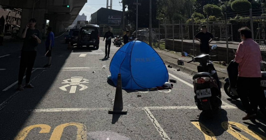 上班路竟成永別！高雄母女雙載遭曳引車擦撞　76歲老母慘遭輾斃女兒悲痛目睹