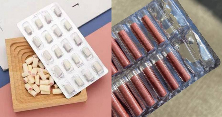 近日一名大陸四川的巫姓女子把甩炮當成牛奶糖吃下，甩炮在口中爆炸。（圖／翻攝自微博）