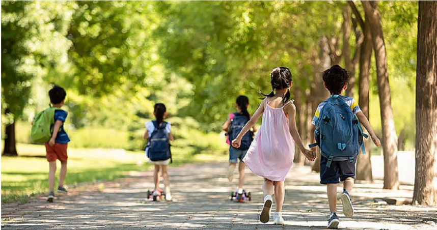 今年的寒假開學日落在下周二（11日），不少家長記錯日期，差點明天（10日）就把孩子送到校。（示意圖／擷取自TPG達志影像）