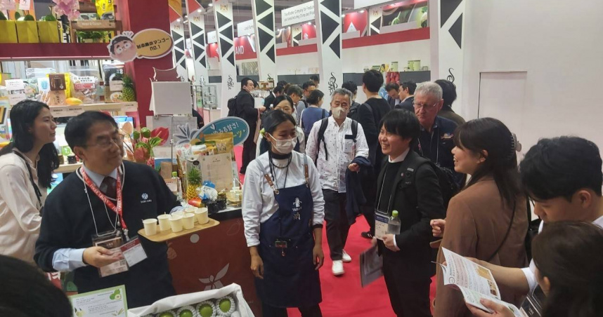 「東京國際食品展」臺南隊傳喜訊！開展3天接單破3億已超去年金額。（圖片提供／臺南市政府）