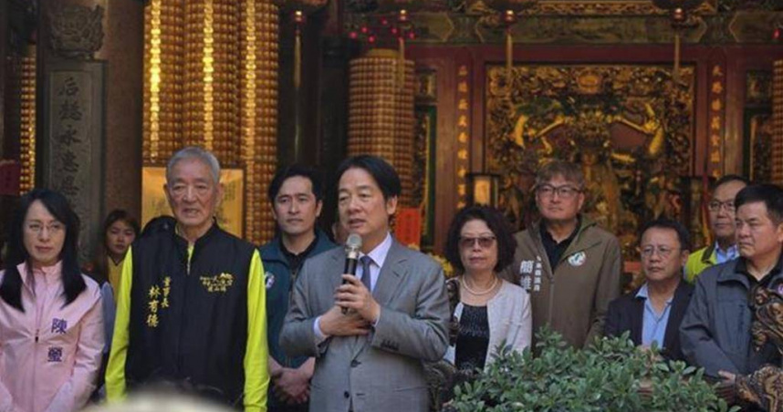 據了解，賴清德在得知後，立即要求在下一個行程處國本農場，安排陳情接見，他也當面聽取尤瑞敏的陳情內容，台東縣議員林參天也有陪同。（圖／中國時報蔡旻妤攝）