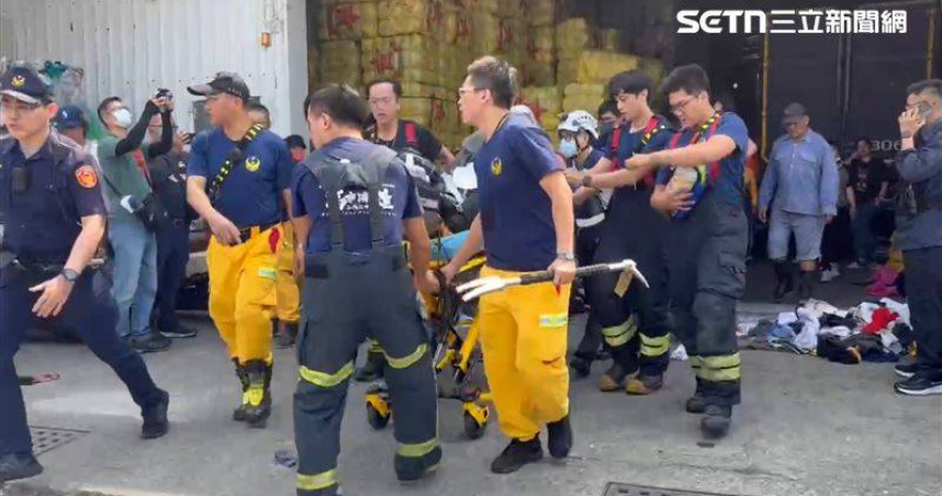 高雄市橋頭區今（9）日上午發生一起工安事故。（圖／三立新聞網提供）