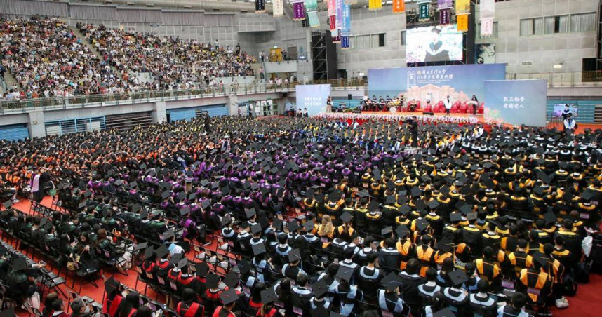 台大於今日舉行113學年度畢業典禮。（圖／中國時報趙雙傑攝）