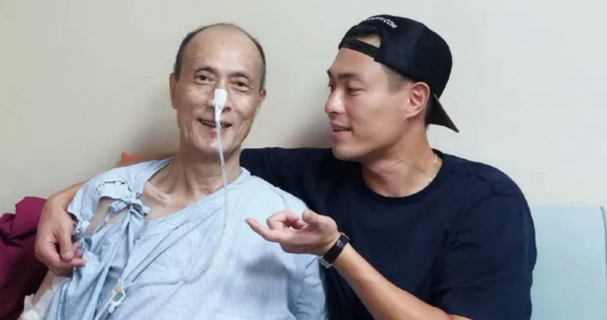楊祐寧與爸爸。（圖／翻攝自IG／Brenda）
