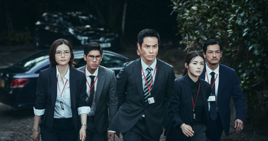 《棋拳風暴》聚焦在廉政公署的肅貪行動。（圖／華映娛樂）