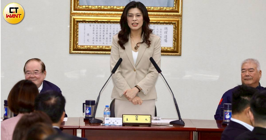 國民黨主席鄭麗文。（圖／方萬民攝）