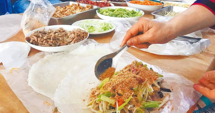 清明節連假將至，家家戶戶開始準備應景美食「潤餅」。（圖／報系資料照）