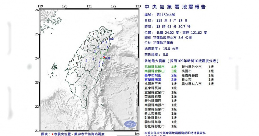 （圖／氣象署）