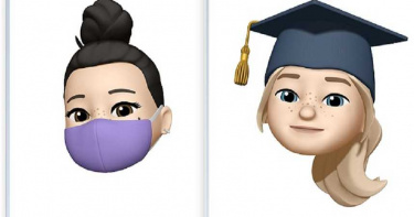 卡哇伊iOS 14貼圖 多了口罩、擊拳、學士帽、珍奶等造型
