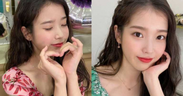 IU畫什麼都美!復古玫瑰色、原生眉、波浪懷舊捲髮 韓系時髦教科書非她莫屬!