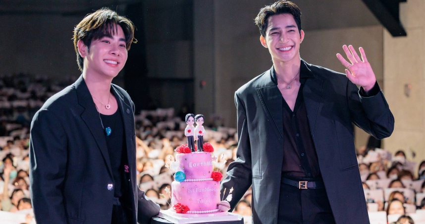 Mix（左）跟Earth（右）前年曾攜手訪台。（圖／無限娛樂提供）