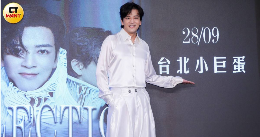 陳曉東曾和大S合作電視劇《倩女幽魂》。（圖／趙文彬攝）