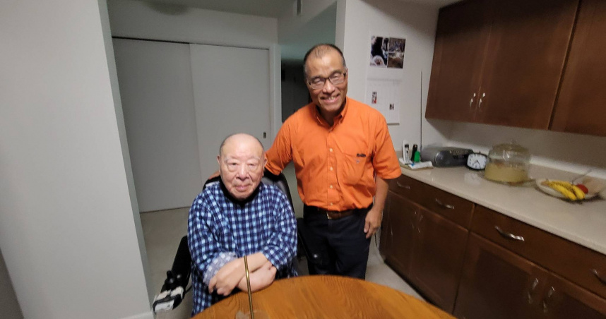 葉匡時在臉書悼念許倬雲。（圖／翻攝自葉匡時臉書）