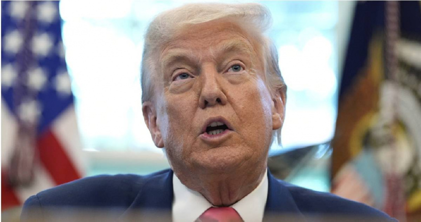 美國總統川普（Donald Trump）。（圖／達志／美聯社）