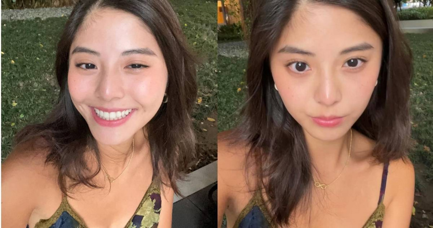 網紅若盈拍餵狗喝酒影片遭網友譴責虐待動物，她透過經紀公司發聲明道歉。（圖／翻攝自若盈IG）