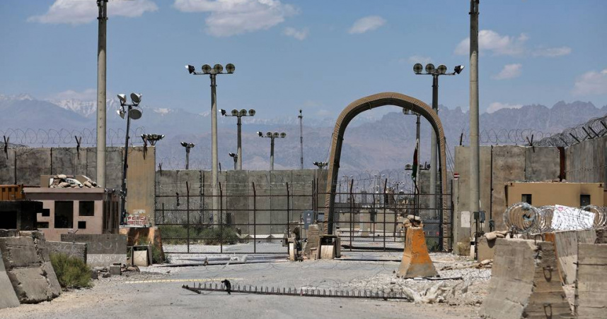阿富汗巴格拉姆（Bagram）空軍基地。（圖／達志／美聯社）
