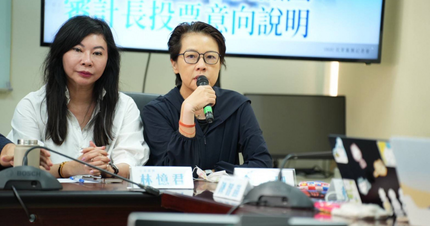 民眾黨立委黃珊珊30日表示，國家政策跟軍方潛艦國造本就是一棒接一棒，不會因一人受到影響。（圖／民眾黨立法院黨團提供）