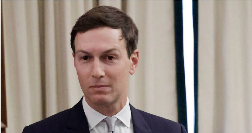 川普的猶太裔女婿庫許納（Jared Kushner）。（圖／達志／美聯社）
