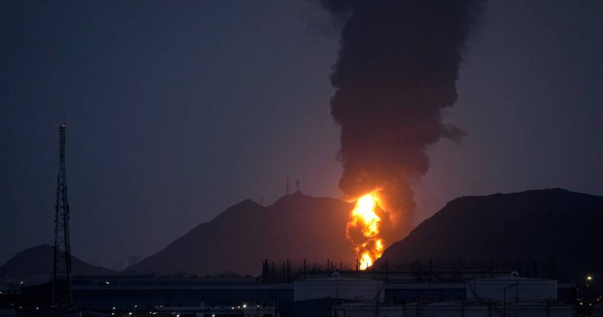 以色列和美國襲擊伊朗後，阿拉伯聯合大公國數度遭伊朗無人機與飛彈攻擊。（圖／達志／美聯社）