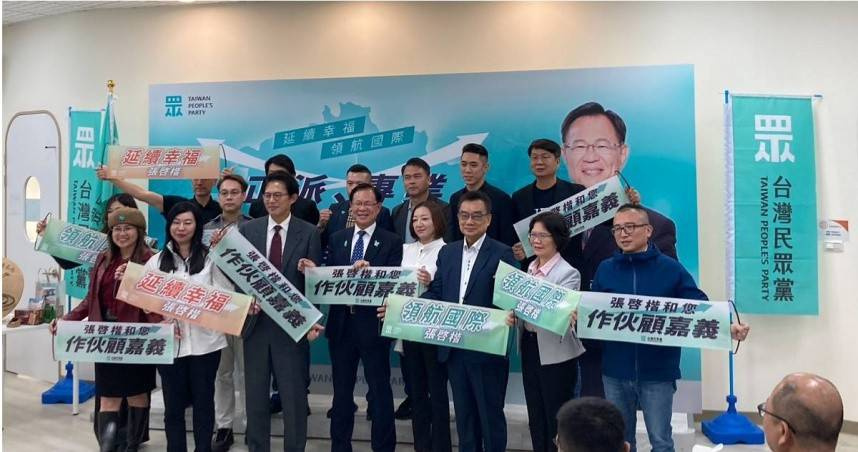 民眾黨主席黃國昌針對2026藍白合作與民調機制發表看法。（圖／張啓楷辦公室提供）