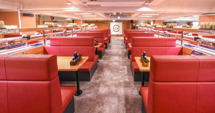 劉姓女子到壽司郎消費，卻遇到疑似「灌單」的狀況，差點被多收近1000元。圖非當事門市。（圖／翻攝自臉書／台湾スシロー 台灣壽司郎）