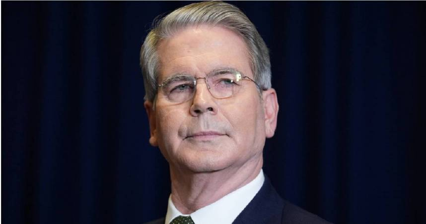 美國財政部長貝森特（Scott Bessent）。（圖／達志／美聯社）