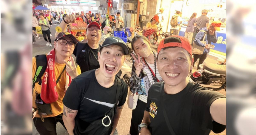 連6年直播白沙屯媽祖遶境　賴正鎧見這一幕：真的看到了