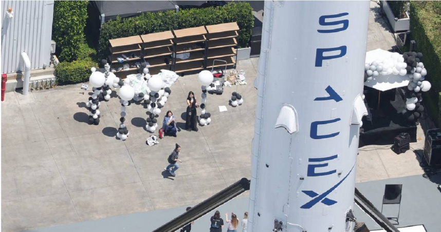 太空探索技術公司（SpaceX）。（圖／達志／美聯社）